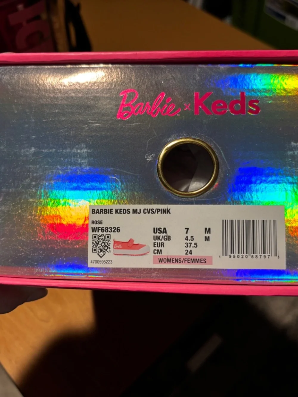 Keds pink barbie